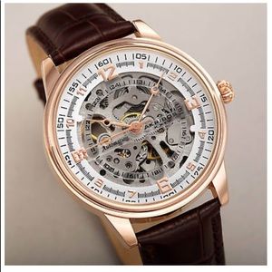 Men's Akribos Automatic Alligator Leather Watch